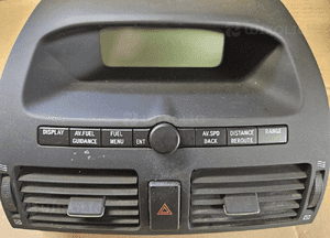 Toyota Avensis T25 wyświetlacz zegarek 86110-05020 2