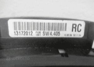 ZESTAW STARTOWY KOMPUTER OPEL ASTRA 3 III Z20R 1.7 CDTI 100 KM 2004- 11