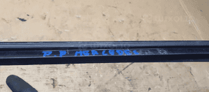 Listwa szyby czołowej prawy przód Mercedes W209 C197 4