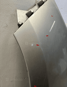 Blotnik lewy przod renault scenic iii lift TED69 5