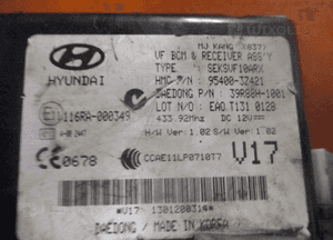 Sterownik anteny hyundai I40 116RA-000349 2