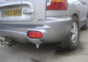 Hyundai Santa FE zderzak tyl tylny 00-05 4