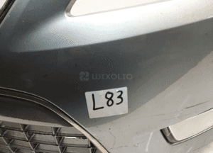Zderzak przód przedni ford mondeo MK.4 4 iv H8 szary halogeny 2