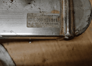 Chłodniczka spalin zawór EGR Audi A6 C6 2.7 TDI 059131511 059131063D 4