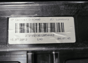 DESKA ROZDZIELCZA KONSOLA wystrzelona Opel Astra 4 IV J 09- EU 6