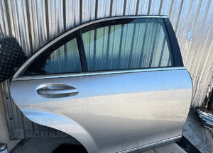 MERCEDES s 221 drzwi tyl zamek long prawe srebrne 775 1