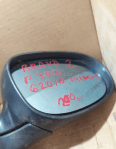 Lusterko prawa prawy prawe 620/B szary szare 9 pin fiat  bravo 2,II 2