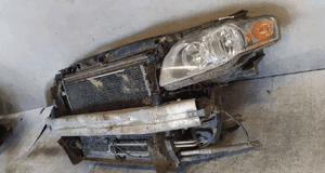 Pas przedni audi A4 B7 belka wzmocnienie czołowe chłodnica wody wentylator obudowa diesel 3