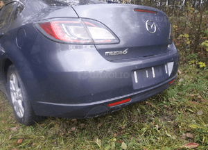 Mazda 6 GH 08-12 HB Klapa tylna tył szyba 4