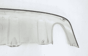 Volvo XC60 2008- spoiler dyfuzor listwa zderzaka tył 31764995D 8