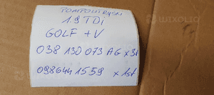 Pompowtryskiwacz wtryskiwacz wtrysk VW Golf V Plus 1.9 TDI 7