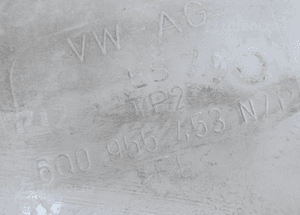 Zbiorniczek spryskiwaczy seat ibiza iv 1.9 tdi 6Q09055453 radom 3
