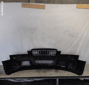 Zderzak przód przedni audi A6 C6 halogeny LY9B czarny 5