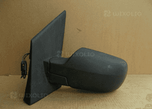 Lusterko elektryczne lewe ford fiesta MK6 vi lift 5-PIN czarny mat oryginał 1