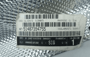 OSŁONA TERMICZNA TUNELU BMW X3 G01 7394755 3