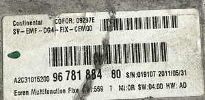 Ekran wyswietlacz peugeot 508 i 1 9678188480 org 4