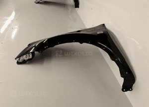 Nissan qashqai J10 przedlift błotnik przód przedni lewy Z11G czarny 3
