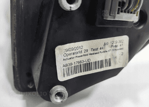Lusterko lewe ford ranger iv v 10 pin AB39-17683-UD chrom 2012-2018 europa 6