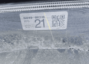 verso avensis t27 chłodnica chłodnice komplet D4D 5