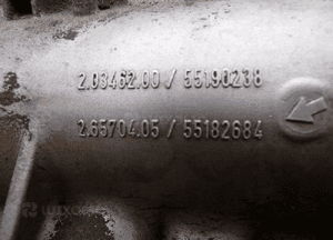 Kolektor ssący alfa romeo 147 156 gt fiat stilo bravo ii 1.9 16V 55182684 3