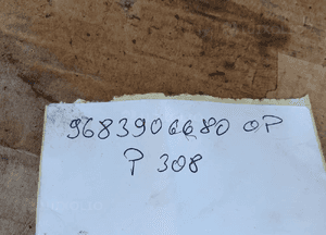 Przewód rurka klimatyzacji klimy Peugeot 308 T7 1.6 THP 9683906680 6