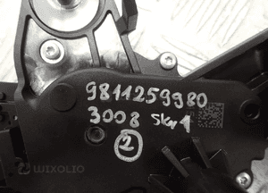 Peugeot 3008 mechanizm wycieraczki tył 9811259980 4