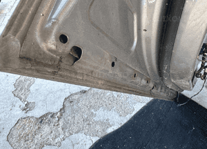 MERCEDES GL ML 164 drzwi prawe lewe przód listwa chrom zamek lakier 775  723 23
