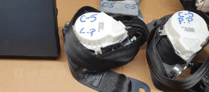 Konsola poduszki pasy AIRBAG  sensor zestaw naprawczy Citroen C5 III 6