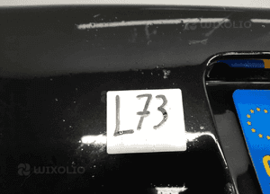 Zderzak tył tylny fiat grande punto 891/B czarny 2