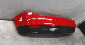 } ZDERZAK TYŁ TYLNY FORD FIESTA MK.6 6 VI K2 CZERWONY 4