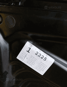 Mechanizm podnośnik ramka szyby Drzwi prawy przód VW Touareg 5