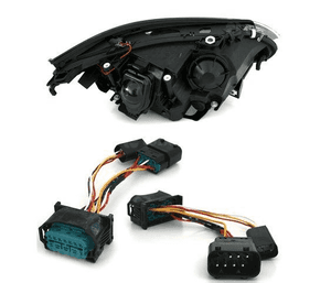 Lampy Reflektory BMW E60 E61 03-07 H7H7 RINGI LED 4