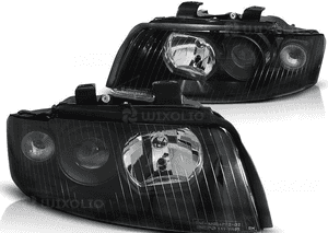 Lampy Reflektory AUDI A4 B6 Od 2000 Do 2004 H7/H7 Soczewki 1