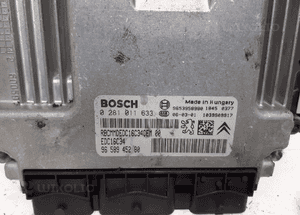 Komputer peugeot 407 1.6 hdi nr: 0281011633 9658945280 wysyłka! 2
