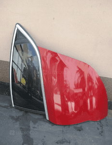 Drzwi lewe tylne tył citroen DS4 3