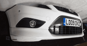 Zderzak przód przedni do ford focus MK2 ii lift fl N8 biały dokładka tuning 4