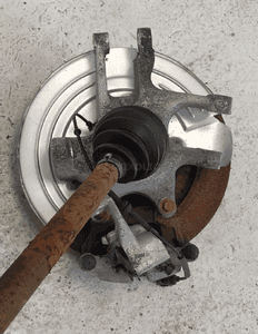 JAGUAR XF X250 3.0 ZWROTNICA PÓŁOŚ TARCZA PIASTA ŁOŻYSKO ZACISK TYŁ TYLNY PRAWY 8