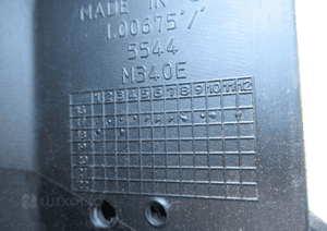 Dokładka spoiler zderzaka przedniego ford mustang vi lift 2017- 12