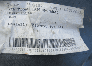 Zderzak przedni przód bmw 2 F22 F23 m-pakiet 51118055299 2013-2017 16