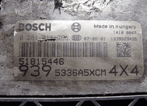 ALFA ROMEO 159 BRERA 2.4 KOMPUTER 0281014365 2