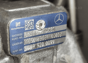 Mercedes W204 2.2CDI turbosprężarka turbina biturbo kompletna zdrowa oryg 12