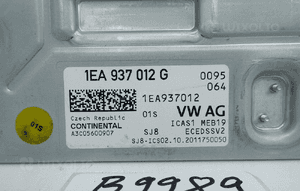 Moduł komfortu gateway vw ID3 ID.3 vw 1EA937012G 5
