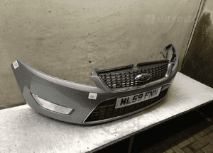Zderzak przód przedni do ford mondeo MK4 iv 76 srebrny halogeny 3