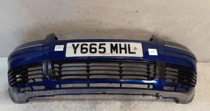 Zderzak przód przedni vw volkswagen passat B5 lift fl granat granatowy LB5N 1