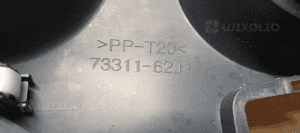 Ramka osłona licznika Suzuki Swift IV 73311-62J1 5