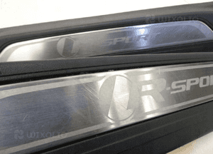 Jaguar xe X760 listwa progowa osłona progu przód lewa prawa komplet 7