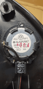 Głośnik drzwi osłona lusterka prawa Skoda Superb 3B0837994 4