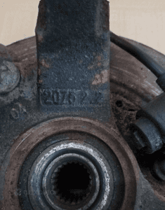 Zwrotnica piasta prawy przód przednia prawa Opel Tigra B II 13154316 4