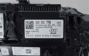 Licznik virtual zegary lcd audi A1 82A 82A920710 5