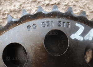 Koło wałka rozrządu opel Z10XEP 90531515 4